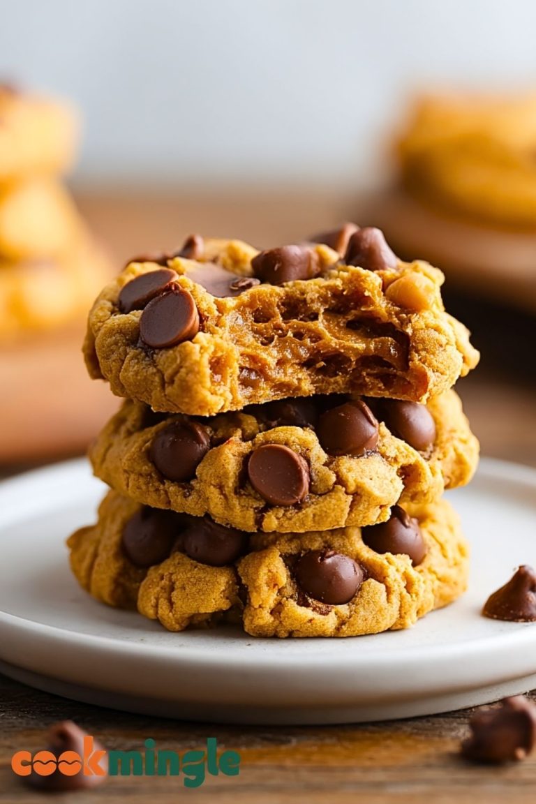 Flourless Peanut Butter Chickpea Cookies