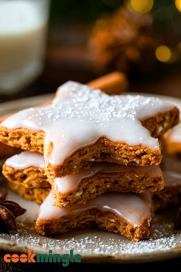 German Cinnamon Stars Cookies