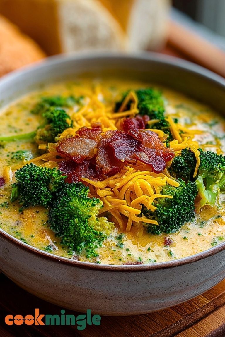 Loaded Broccoli Cheddar Soup