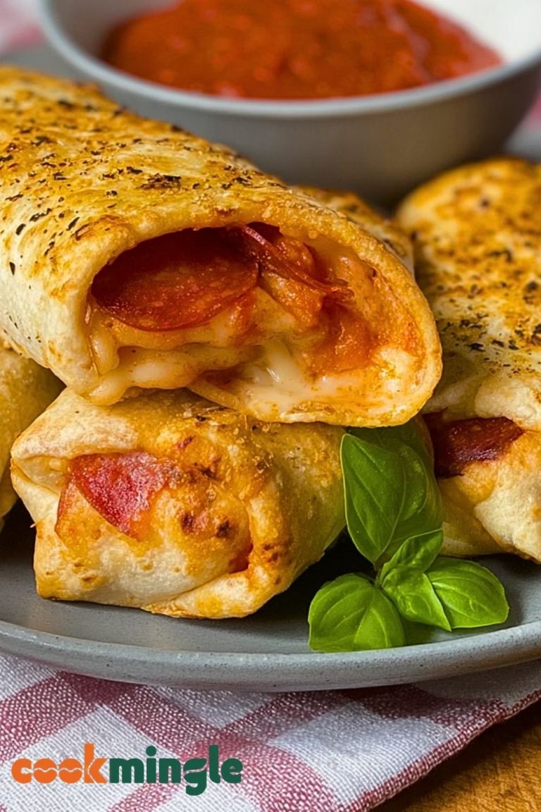 Pizza Burritos (Oven Baked or Air Fried)