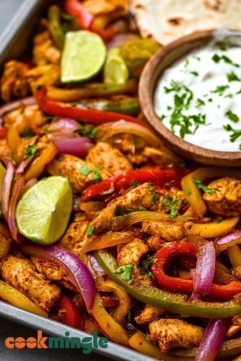 Sheet Pan Chicken Fajitas