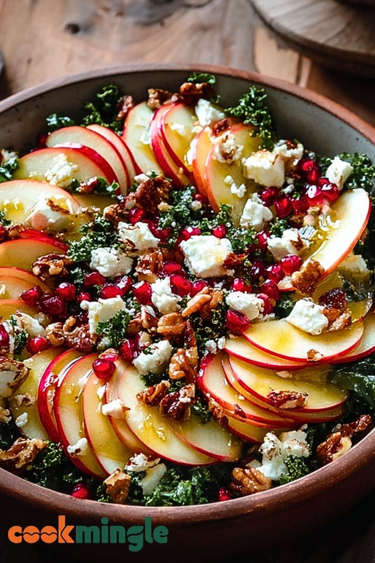Autumn Harvest Honeycrisp Apple and Feta Salad