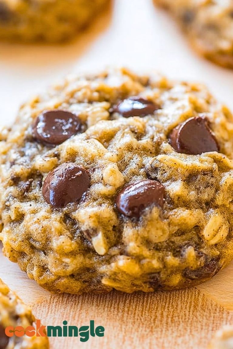 Chewy Oatmeal Chocolate Chip Cookies
