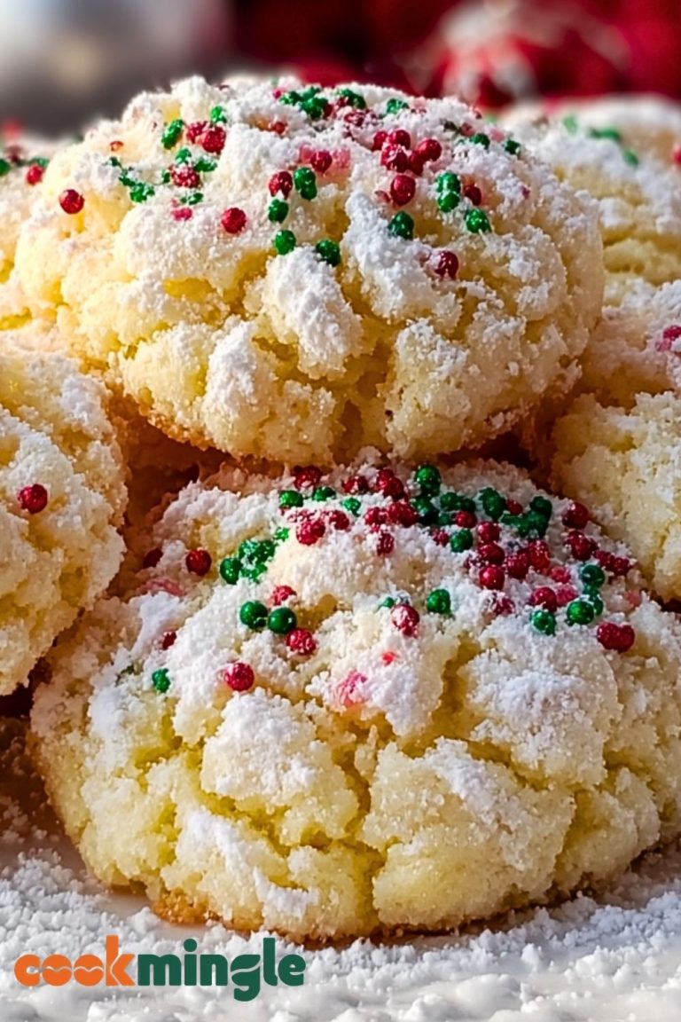 Christmas Ooey Gooey Butter Cookies