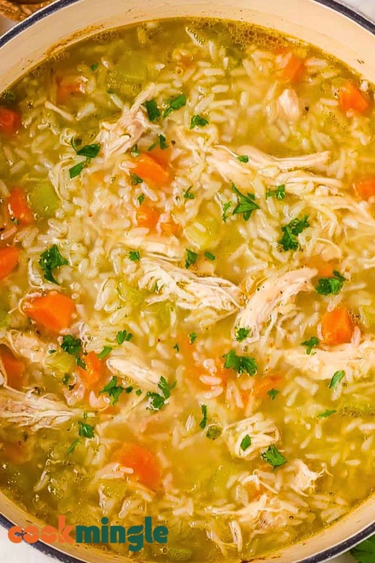 Creamy Chicken & Rice Soup