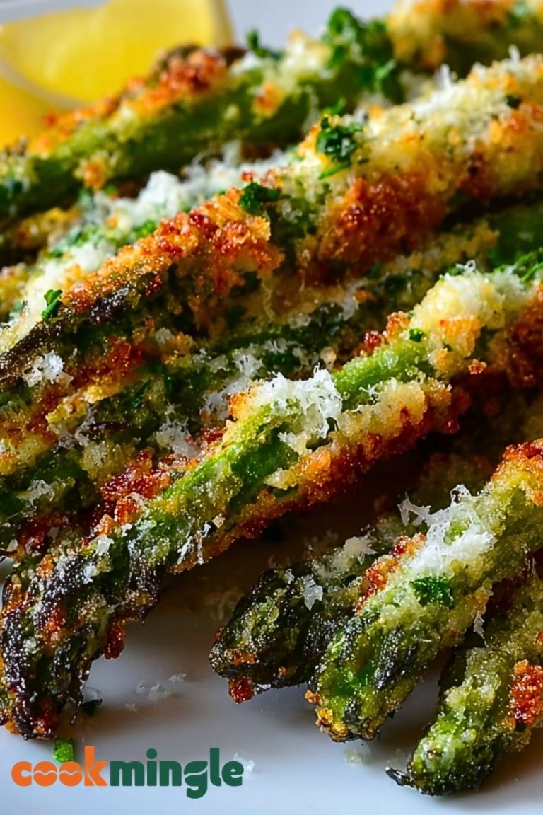 Crispy Asparagus Asiago Spears
