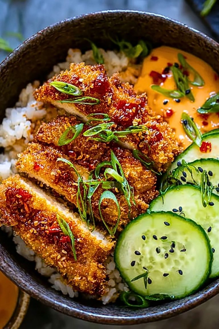 Crispy Japanese Katsu Bowls