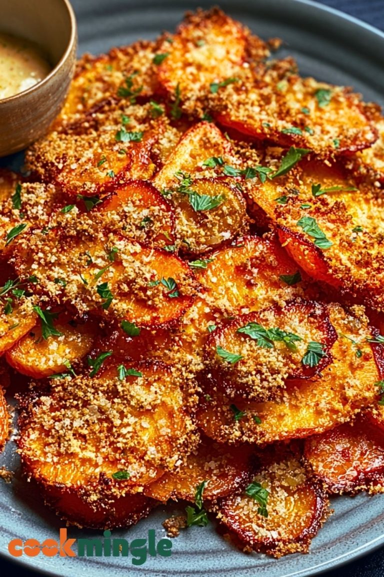 Crispy Smashed Carrots
