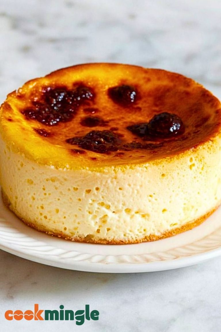 Easy Cottage Cheese & Yogurt Egg Cheesecake