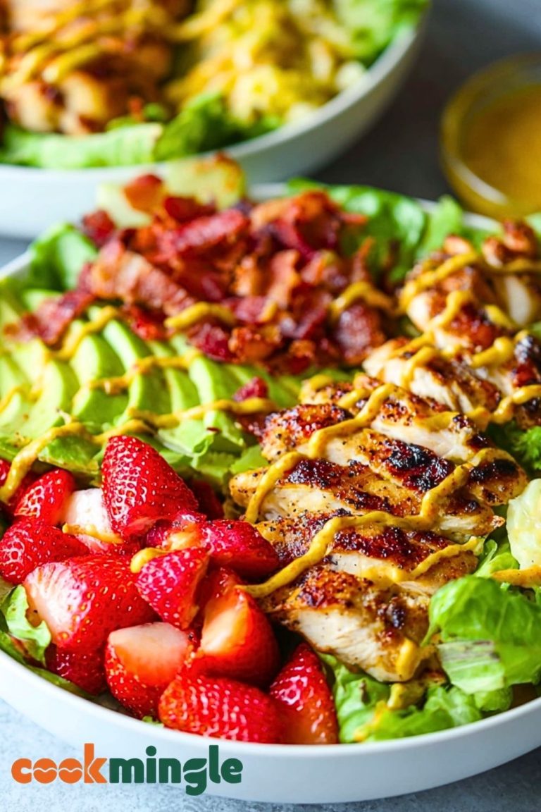 Easy Honey Mustard Chicken Salad
