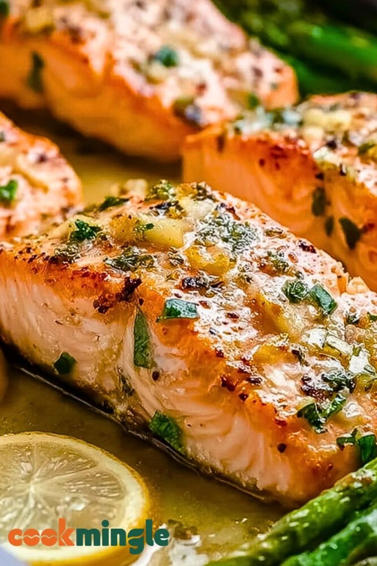 Garlic Butter Baked Salmon