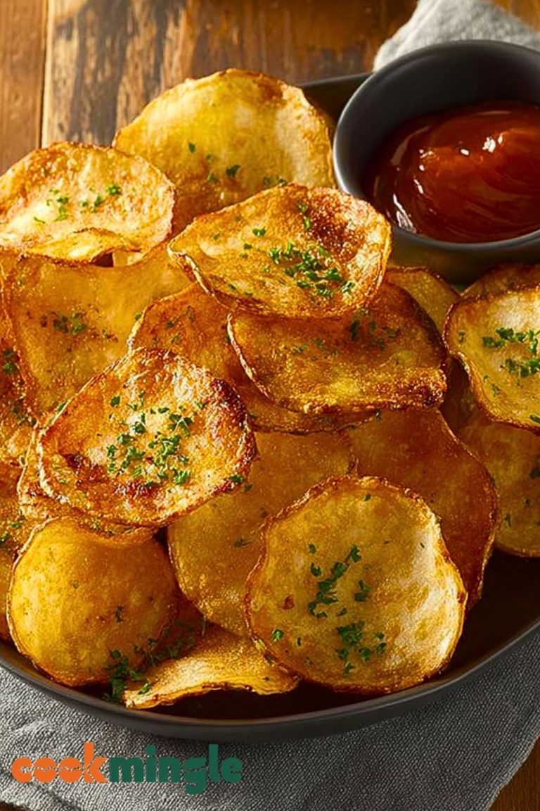 Homemade Air Fryer Potato Chips - Cook Mingle