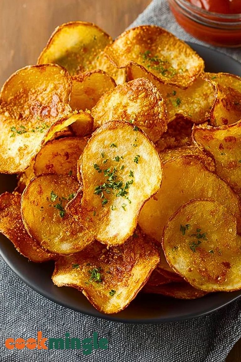 Homemade Air Fryer Potato Chips