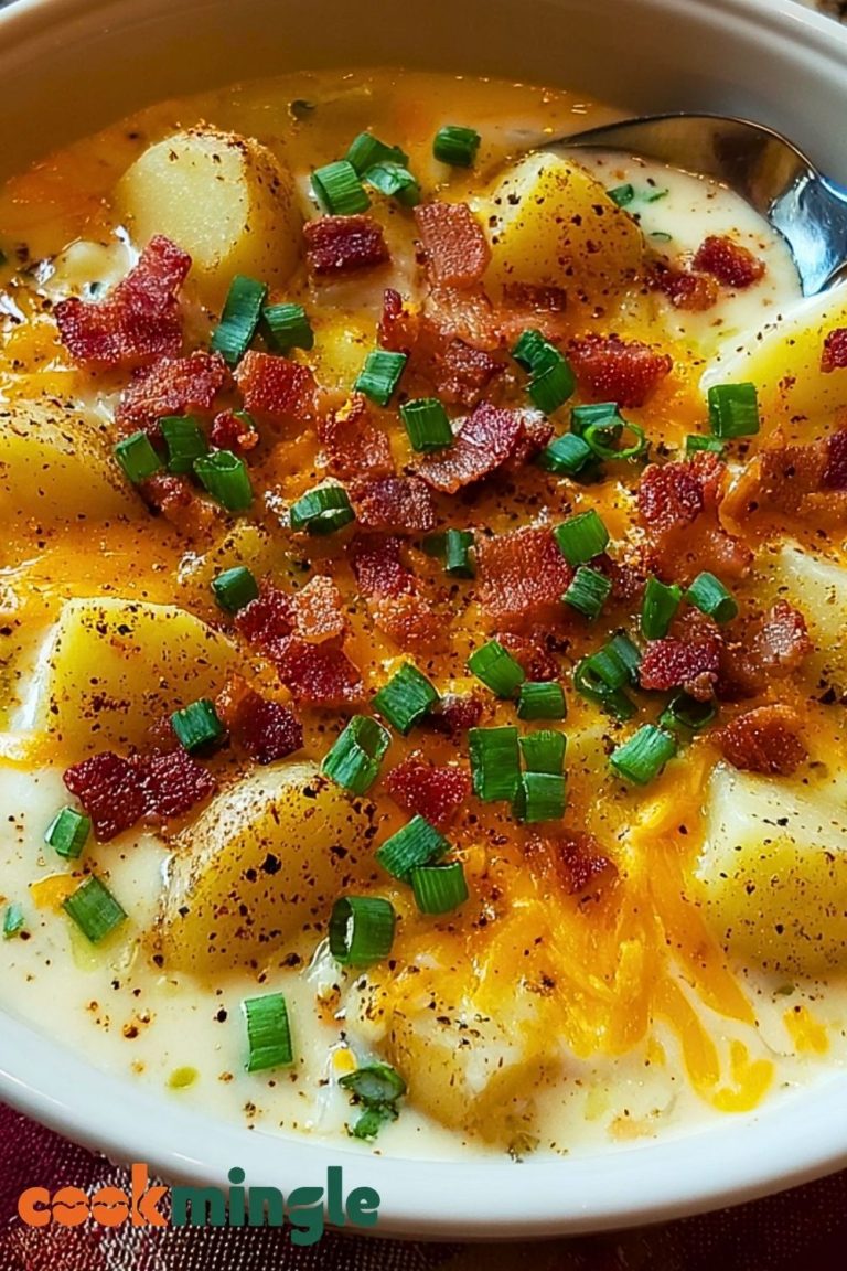Loaded Potato Cheese Soup