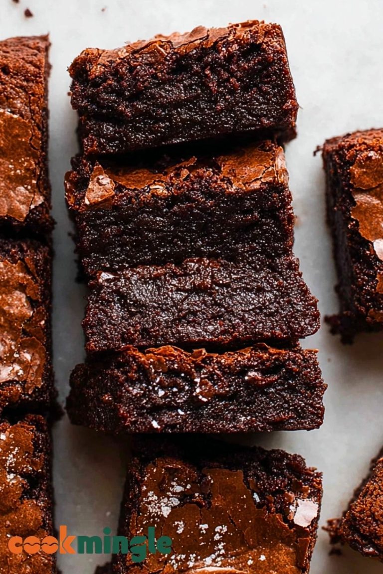 Seriously Fudgy Homemade Brownies