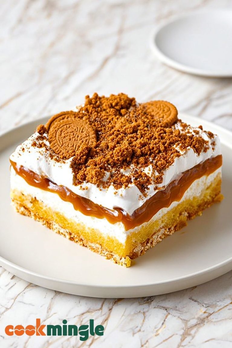 The Ultimate Biscoff Poke Cake