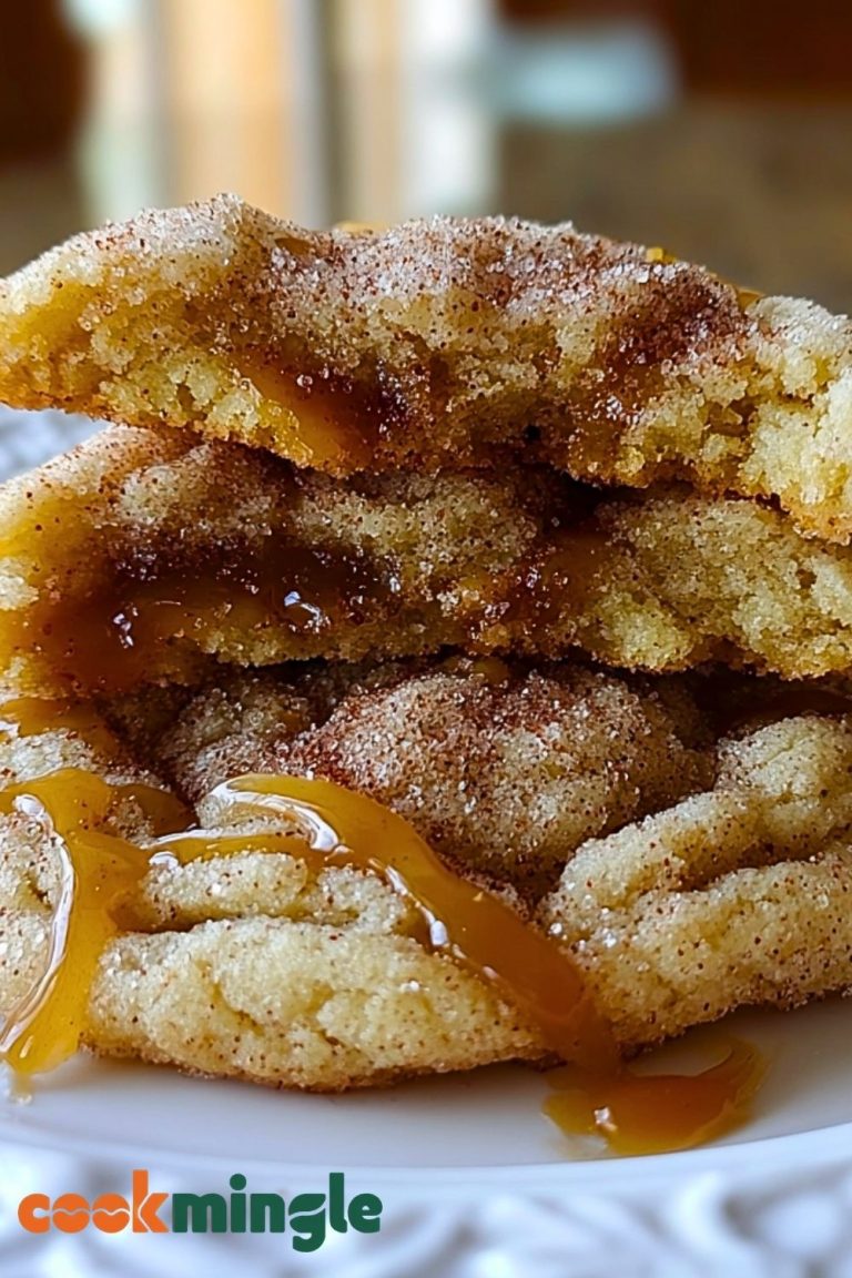 Brown Sugar Cinnamon Caramel Cookies