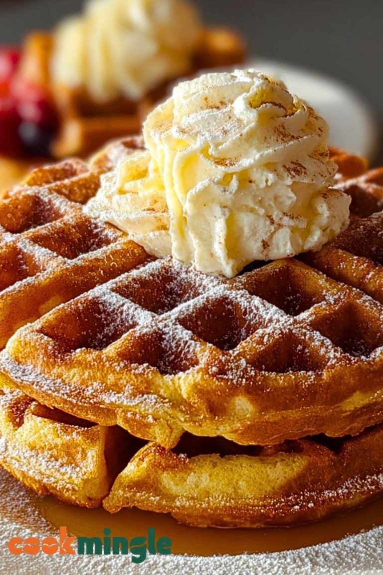 Cinnamon Brown Sugar Waffles
