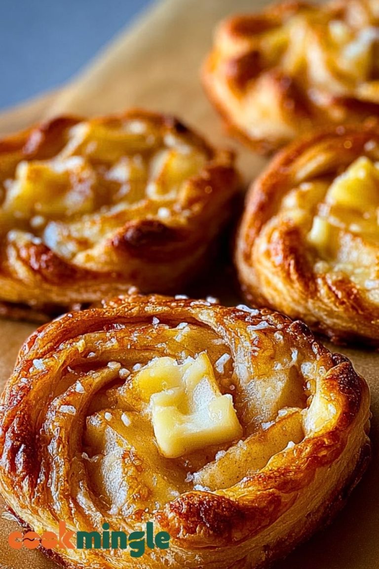 Delicious Apple & Cheese Danishes