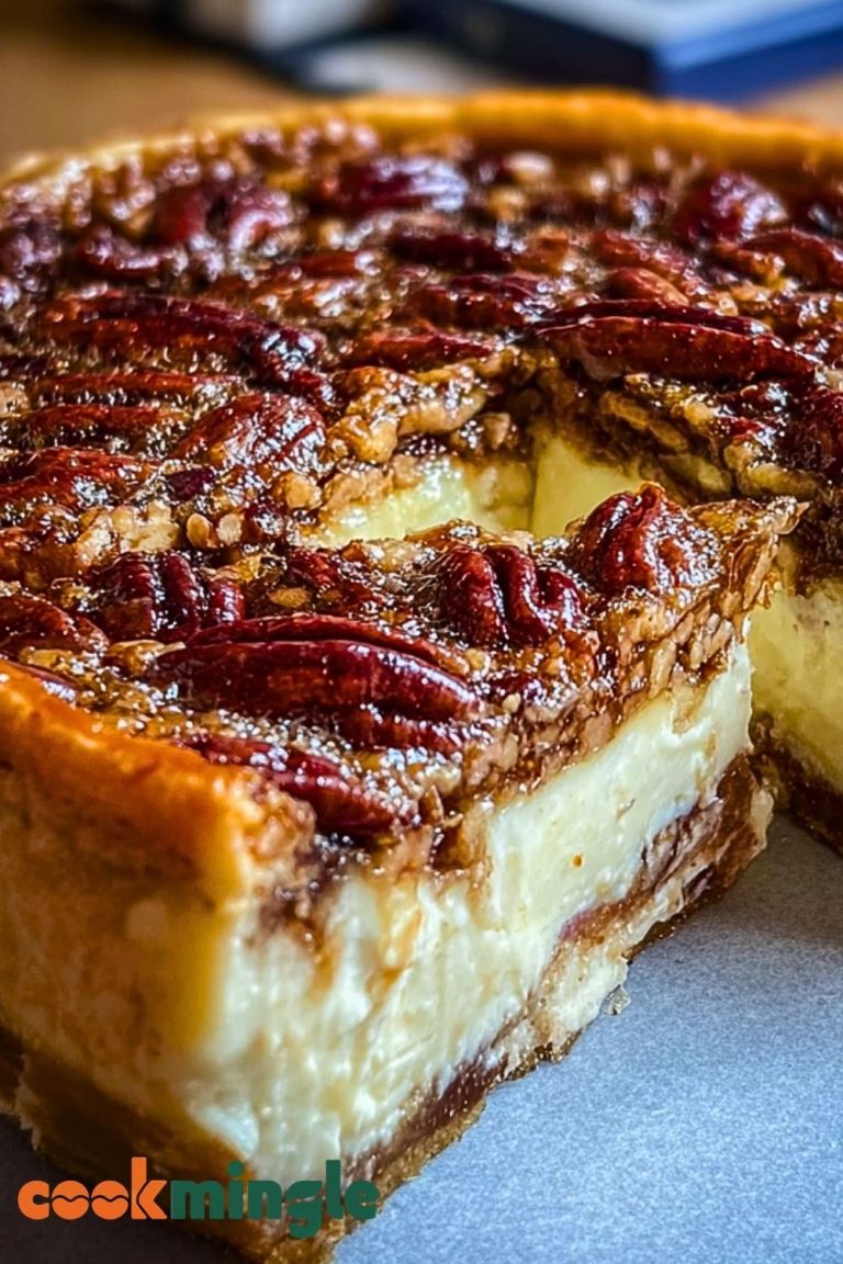 Delicious Pecan Cheesecake Pie