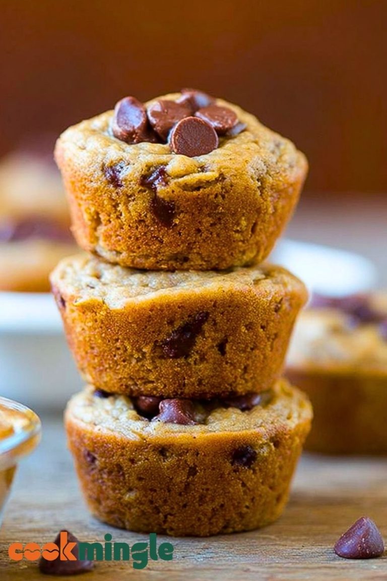 Flourless Peanut Butter Muffins