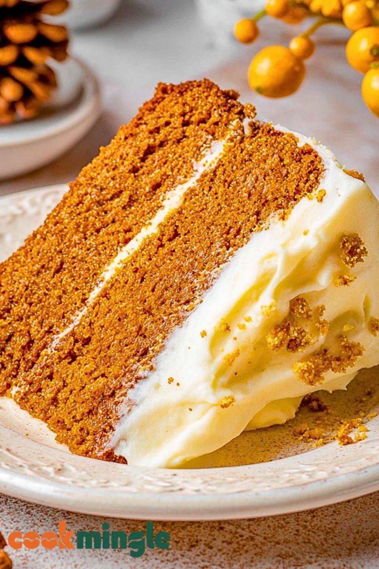 Moist Spice Cake with Cream Cheese Frosting