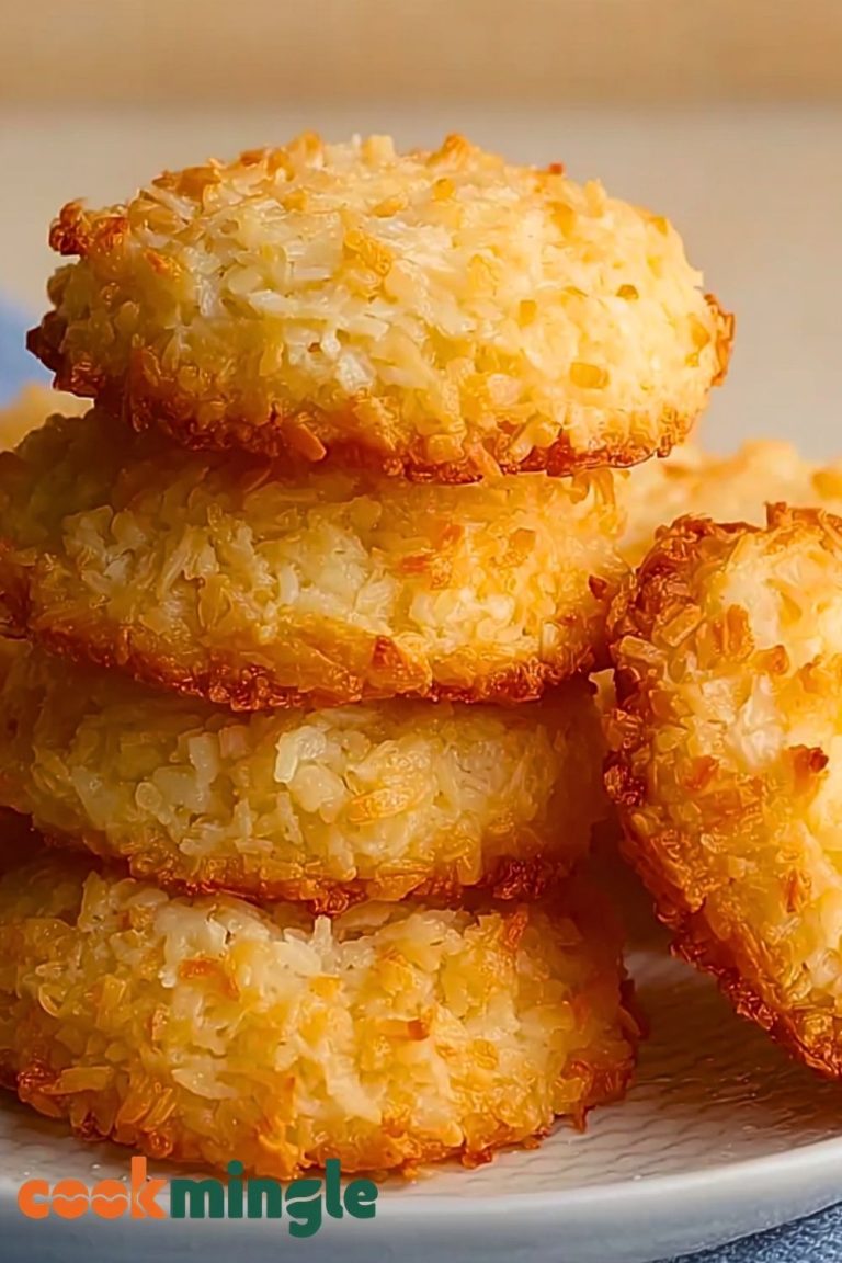 Soft and Buttery Coconut Cookies