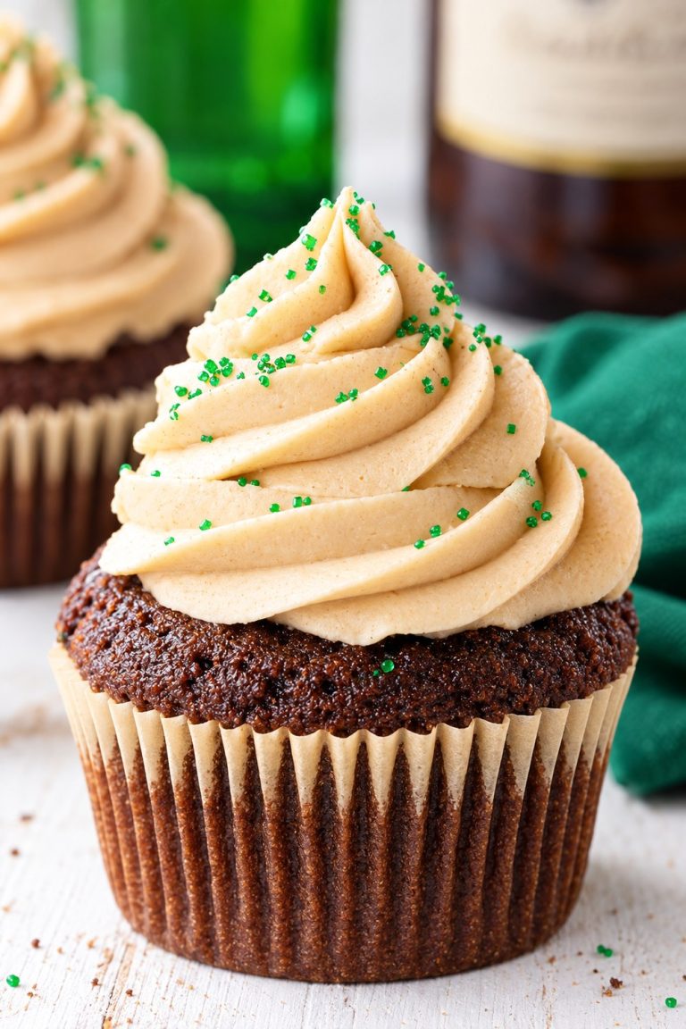 Irish Chocolate Cupcakes