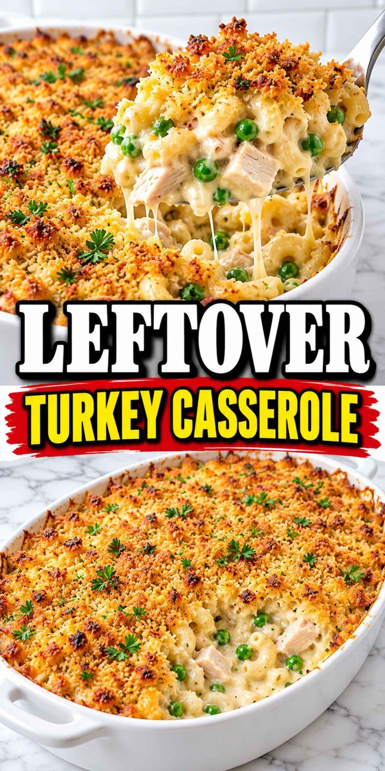 Leftover Turkey Casserole pin