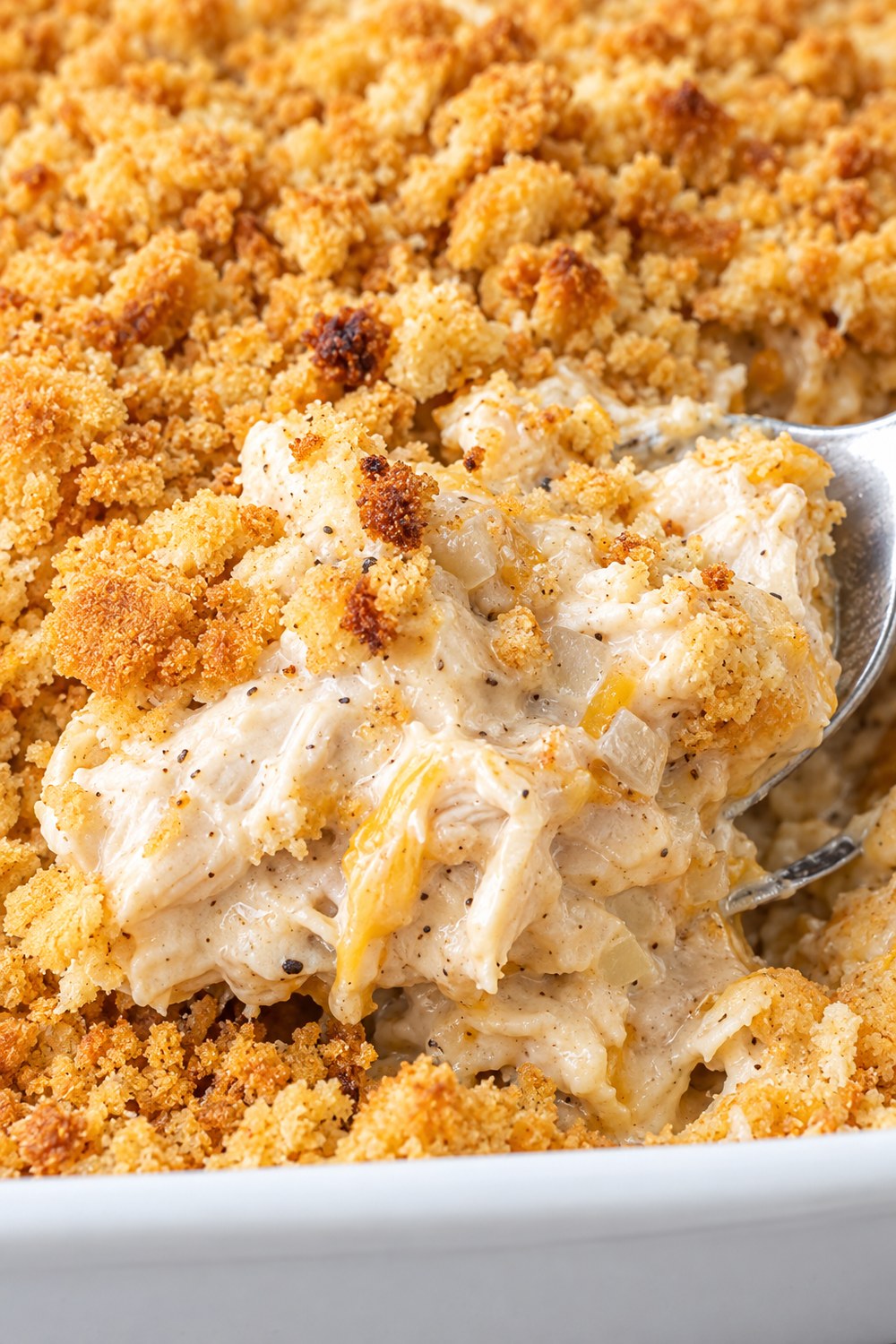 Ritz Cracker Chicken Casserole